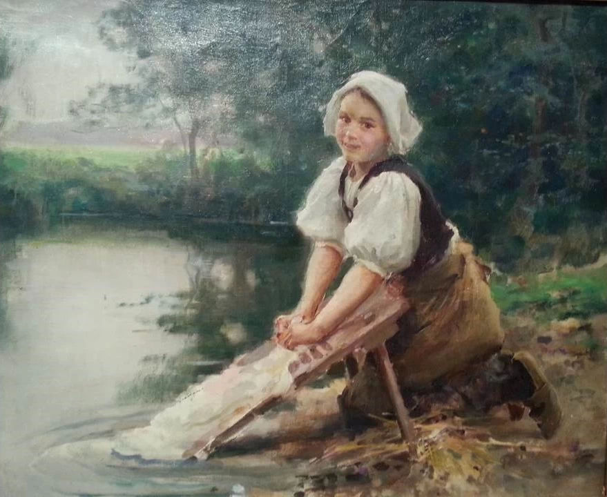 La giovane lavandaia, 1910 1